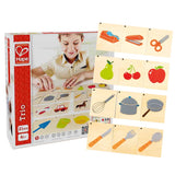 Wooden Trio - 21pcs