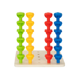 Hi Pando - Rainbow Stacking Pegs