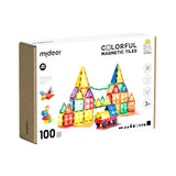 Colourful Magnetic Tiles - 100pcs