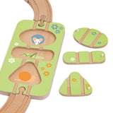 Wooden Train Set – Forest 40 Piece