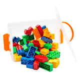 Building Blocks - Large - 80pcs Container - (Compatible with Lego & Duplo)