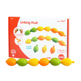 Linking Fruits – 3 Colours & 3 Tactile Surfaces – Activity Guide – 18pcs