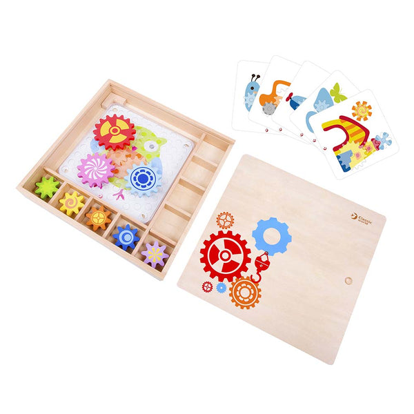 Gears Game Box with Activity Cards