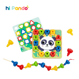 Hi Pando - Rainbow Stacking Pegs