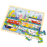 City Transport Puzzle 48pc