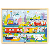City Transport Puzzle 48pc