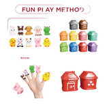 Peekaboo Animals - Matching and Counting Game