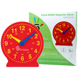 Gigo - Large demo magnetic teachers clock 40cm
