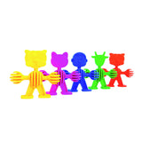Groovy animals 72pc in polybag