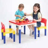 Childrens Furniture – Table & 4 Multi-Coloured Chairs