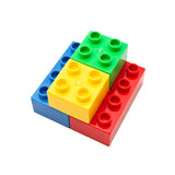 Building Blocks - Large - 80pcs Container - (Compatible with Lego & Duplo)