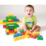 Jumbo Soft Blocks – Mixed – 84pcs – Container