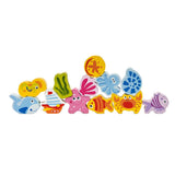 Wooden Lacing Beads - Under the sea 13pcs