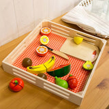 Tooky Toy - Wooden Cutting Fruit