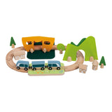 Wooden Train Set – Forest 40 Piece