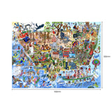 Wacky South Africa Widget Puzzle 501pc