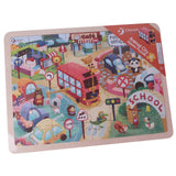 Animal City Jigsaw Puzzle 48pc
