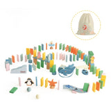 Ocean Dominoes – Wooden Activity Set – 100 Pieces