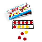 Ten Frames With Counters Demonstration Clings: 44 Pieces