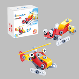 Build and Play - Vehicle Construction Set with Tools - 56 Pieces