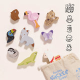 Le Toy Van - Wooden Andes Stacking Animals & Bag - 10pcs