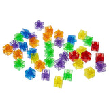 Translucent Linking Cubes 300pcs in Polybag