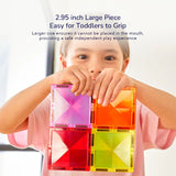 Colourful Magnetic Tiles – 100pcs