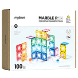 Colourful Magnetic Tiles Marble Run – 100pcs
