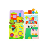 Tooky Toy - 4-in-1 Shape Puzzles
