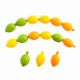 Linking Fruits – 3 Colours & 3 Tactile Surfaces – Activity Guide – 18pcs