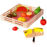 Tooky Toy - Wooden Cutting Fruit