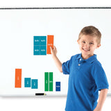 Magnetic Rainbow Fraction-Squares: Double-Sided Demonstration Set