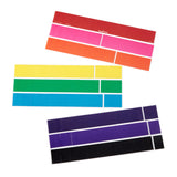 Hand2Mind - Rainbow Fraction Tiles Demonstration Clings: 51 Pieces