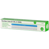 EDX Education – Number Lines – Write & Wipe – 0-120 & 0-1000 – Classroom Set – 78pcs