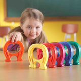 Primary Science -Jumbo Horseshoe-Shaped Magnets - Set of 6