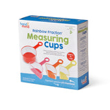 Rainbow Fraction Measuring Cups – Set of 4