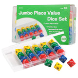 EDX Education – Dice – Jumbo Place Value Set – 34mm – 24pcs