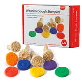 EDX Education – Dough Stamp Set Wood 4pc