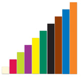 Learning Resources - Giant Magnetic Cuisenaire Rods Demo Set