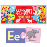 Alphabet & Numbers Puzzle Pairs