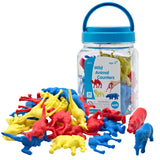Counters   -  Wild Animals - 30pc with tweezers