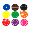 Fraction Circles (printed) 51pc