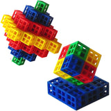 Plastic Linking Cubes  75pc in Container