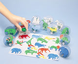 Paint stamps - jungle 14pc