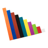 Cuisenaire Rods Demonstration Clings: 74 Pieces