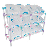 Gigo - Tilt Storage 12 - Grey - Bin & Frame