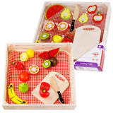 Tooky Toy - Wooden Cutting Fruit