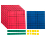 EDX Education – Base Ten – Magnetic Demo Set – 121pcs