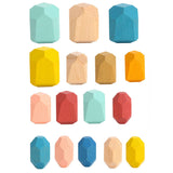 Wooden Stacking Stones