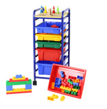 Roll & Storage Unit - 6 Bin Flat